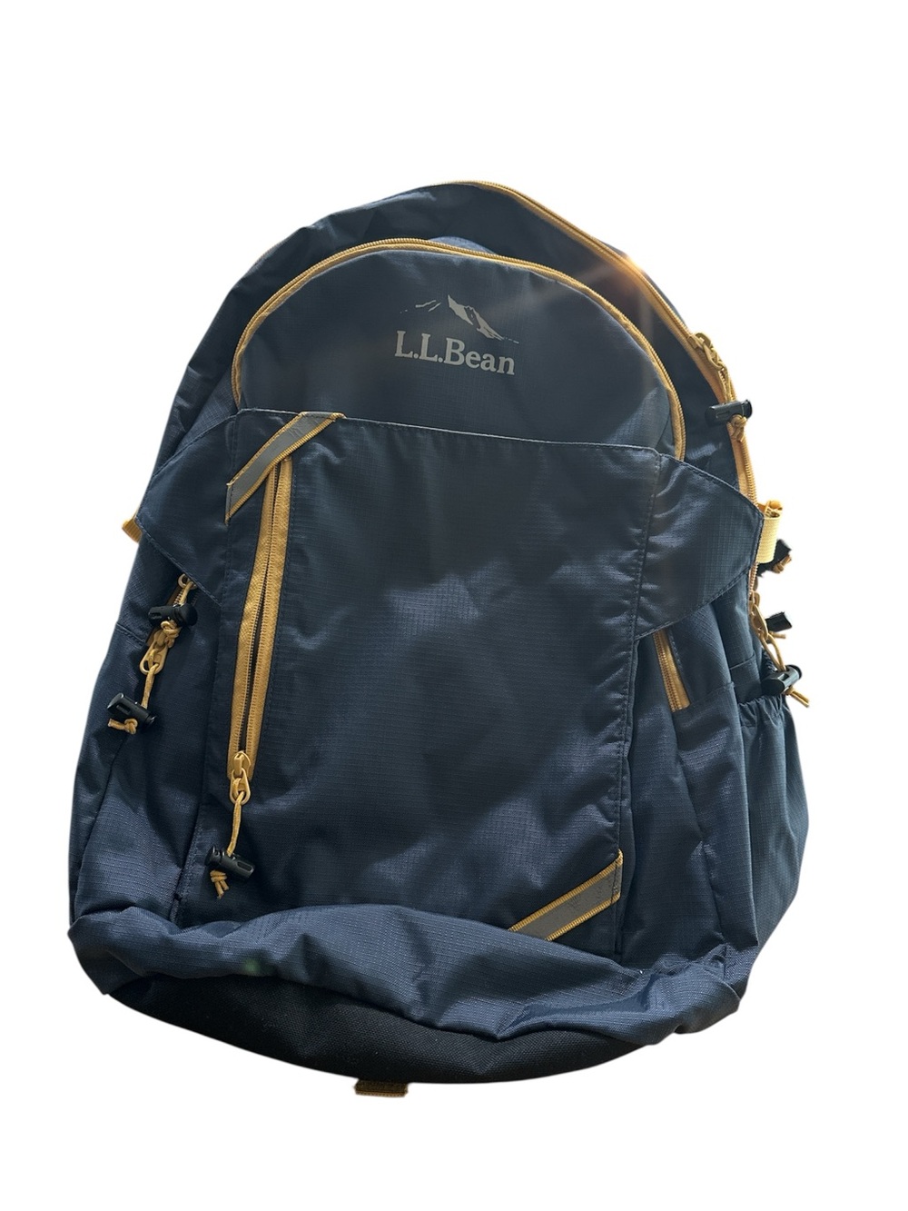LL Bean Adult Comfort Carry Portable Locker Pack 42L Hiking Pack Backpack Navy